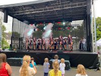 Auftritt Sommerfest Husaren Gr&uuml;n-Weiss Siegburg 26.06.22